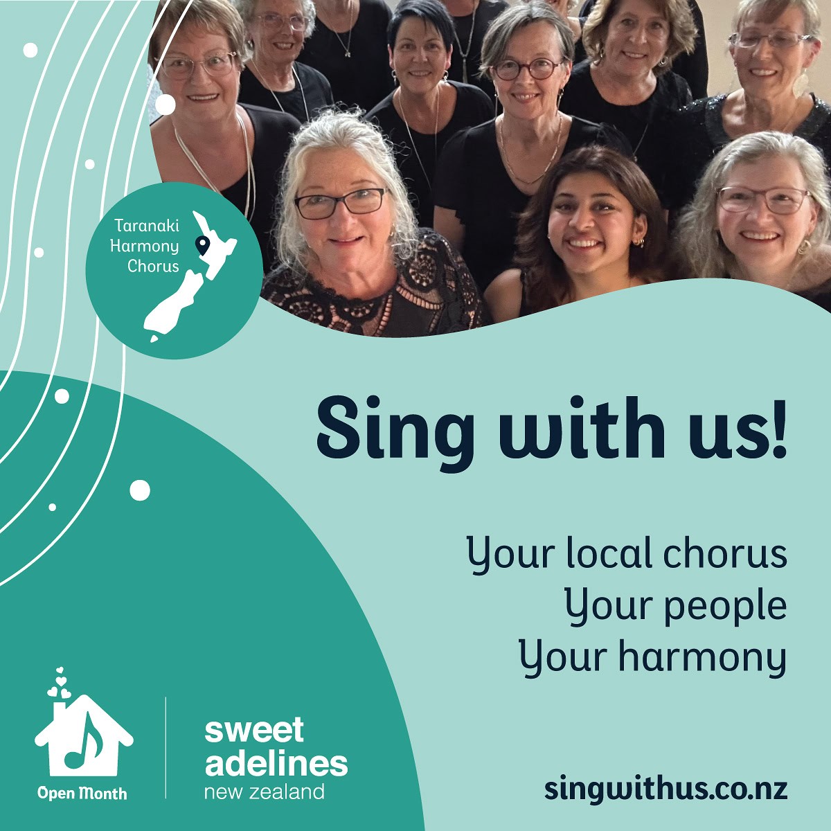Sing With Us Open Month